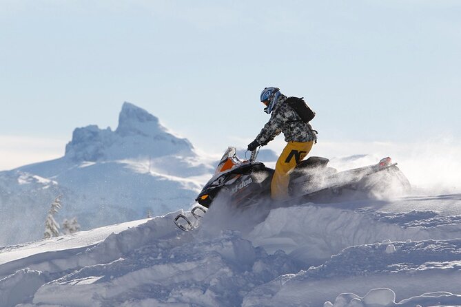 2 Hour Wilderness Adventure Snowmobile Tour in Whistler - Black Tusk, the Tour’s Big Photo Stop