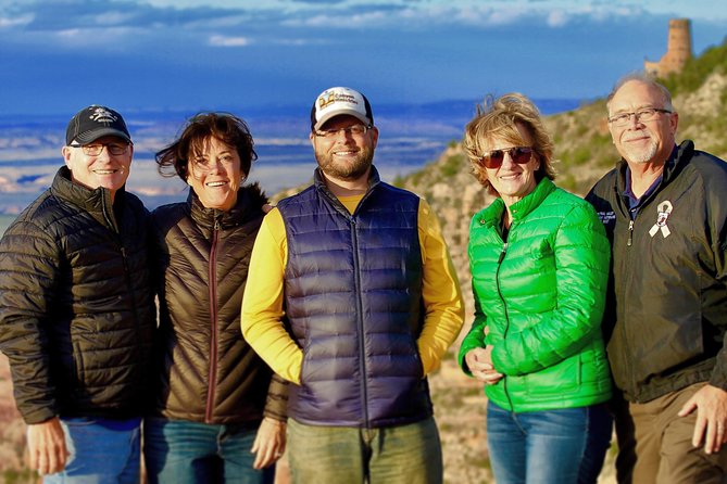 4-Hour Biblical Creation + Sunset Tour • Grand Canyon National Park South Rim - Navajo Point explains the breached-dam model