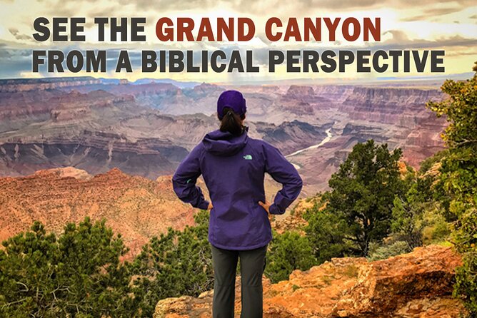 4-Hour Biblical Creation + Sunset Tour • Grand Canyon National Park South Rim - Yavapai Point sets the biblical frame