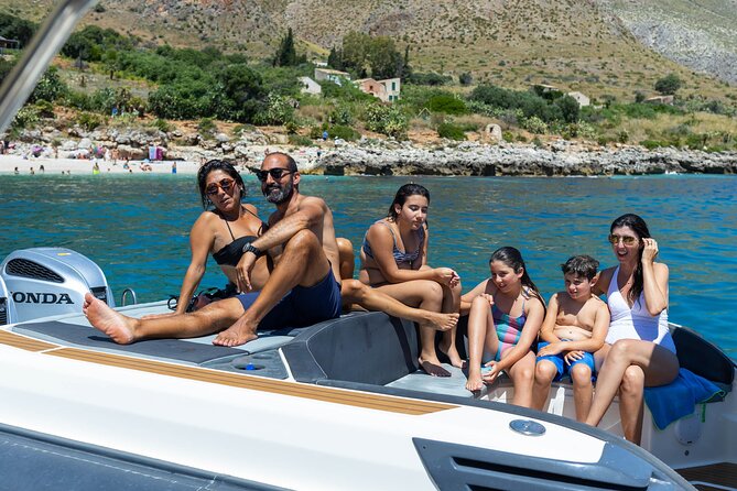4h Private Boat from Castellammare del Golfo to Zingaro Scopello - Food, drinks, music, and comfort aboard