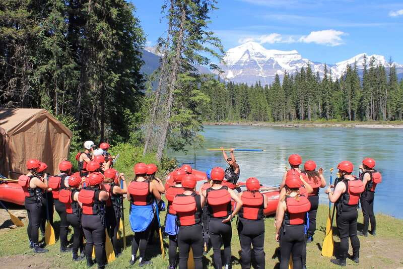 5-Hour Fraser River Rafting in Jasper National Park - From downtown Jasper to Mount Robson
