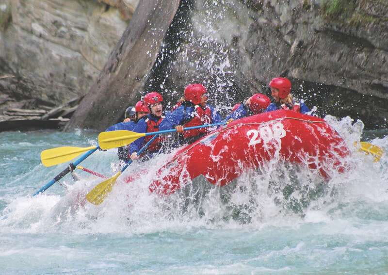 5-Hour Fraser River Rafting in Jasper National Park - Rearguard Falls and the river portage