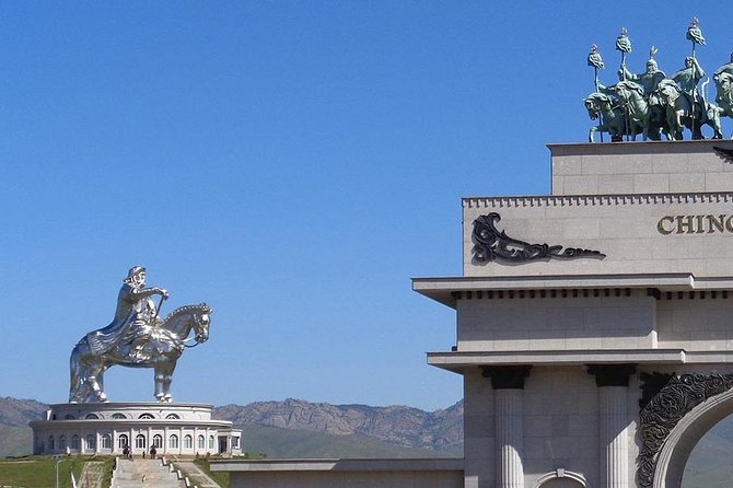 A day trip to Terelj National Park and Statue of Chinggis Khan - The drive through towns and open country