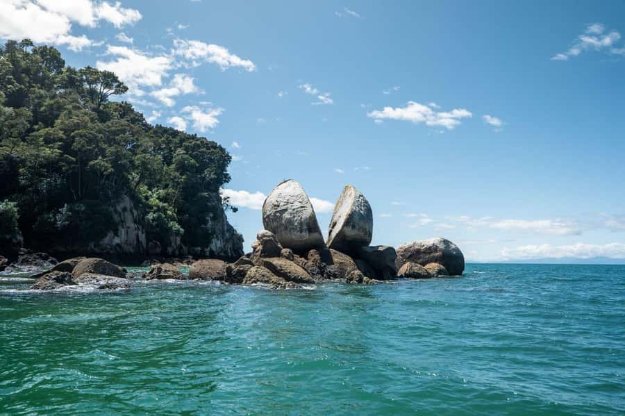 Abel Tasman National Park: Cruise and Hike Full-Day Tour - Cruising past Abel Tasman’s golden beaches