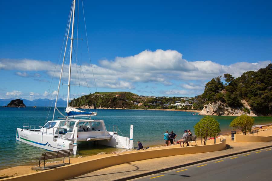 Abel Tasman National Park: Cruise, Walk & Sailing Tour - From Kaiteriteri Beach to Anchorage Bay