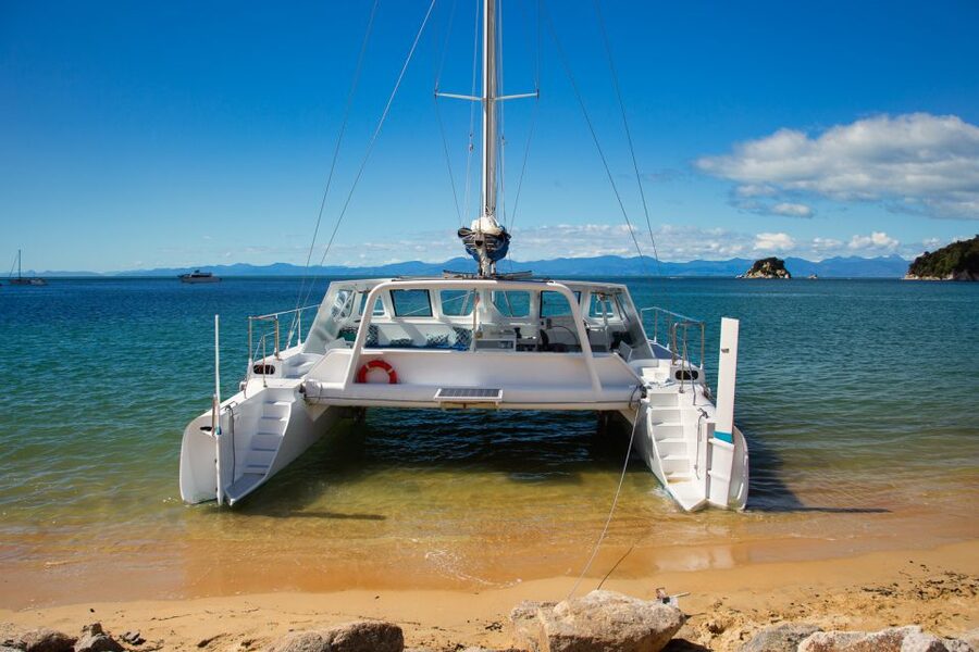Abel Tasman National Park: Sailing and Self-Guided Walk - Lunch and swimming at Anchorage Bay