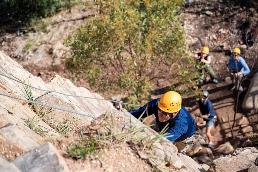 Adelaide: Rock Climb and Abseil Onkaparinga National Park - Equipment and safety support