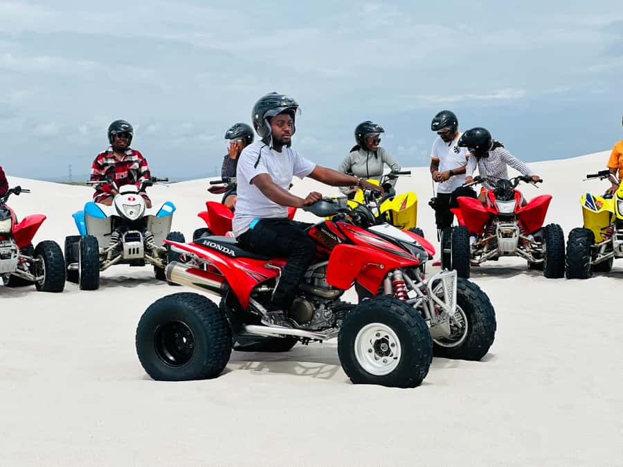 AFFORDABLE Atlantis Dunes Quad Bike tour with PHOTOSHOOT - The quad-bike route and pace