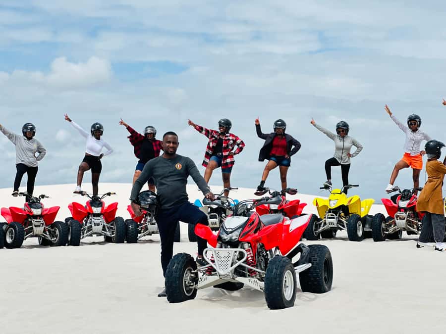 AFFORDABLE Atlantis Dunes Quad Bike tour with PHOTOSHOOT - What happens in the first 20 minutes
