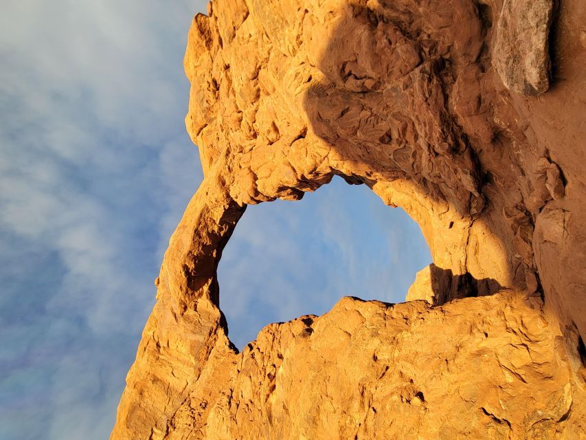 Afternoon Arches National Park 4x4 Tour - Sand Dune Arch offers a different scale