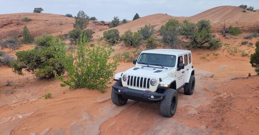 Afternoon Arches National Park 4x4 Tour - The geology behind the arches and fins