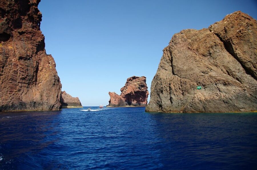 Ajaccio: Guided Scandola Nature Reserve Boat Tour - The first swim and the charcuterie aperitif