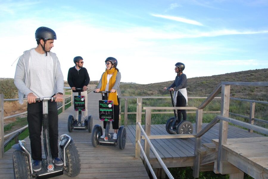 Albufeira: Salgados Nature Reserve Segway Tour - Getting used to the Segway before the reserve
