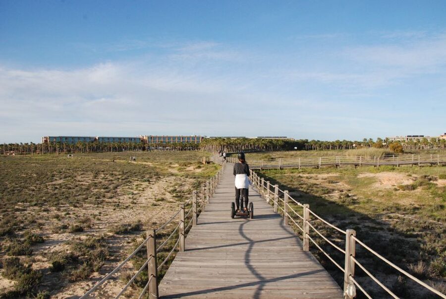 Albufeira: Salgados Nature Reserve Segway Tour - Sea air and views near the Algarve coast