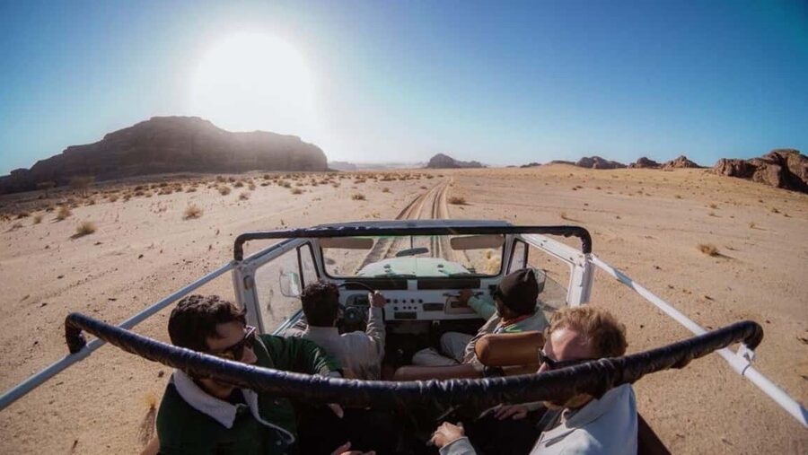 AlUla: Sharaan Nature Reserve - Ancient inscriptions in the desert