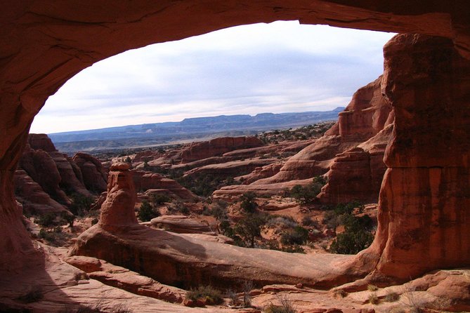 Arches National Park 4x4 Adventure from Moab - Marching Men and the first backcountry views