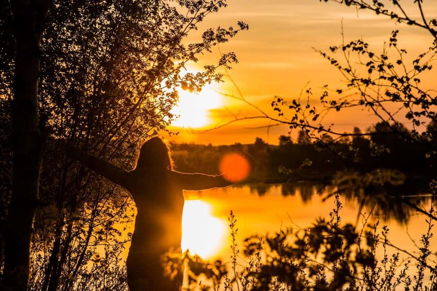 Arctic Wilderness Hike from Rovaniemi (Day & Evening) - The viewpoint and the question of sunset timing