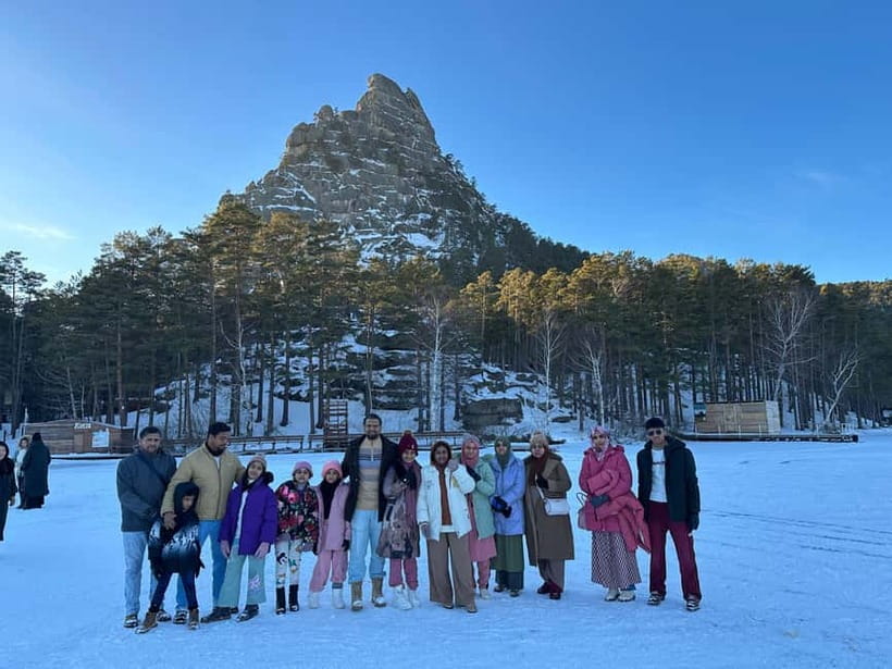Astana: Burabay National Park Tour with Lunch and Pickup - Blue Bay, Zhumbaktas, and the boat choice