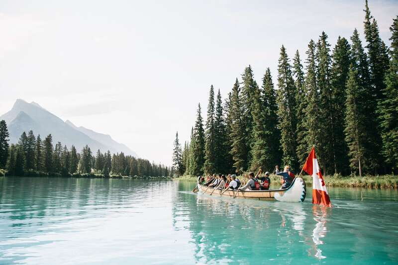 Banff National Park: Big Canoe River Explorer Tour - Mountain views without a hard hike