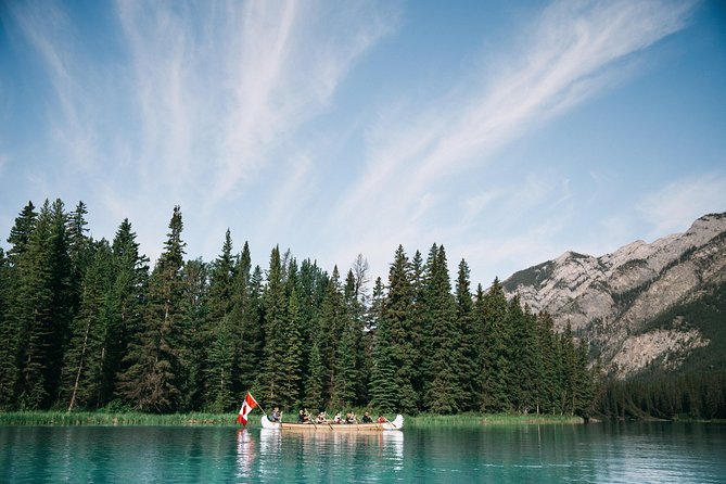 Banff National Park Big Canoe Tour - How the 12 Seat Big Canoe Works