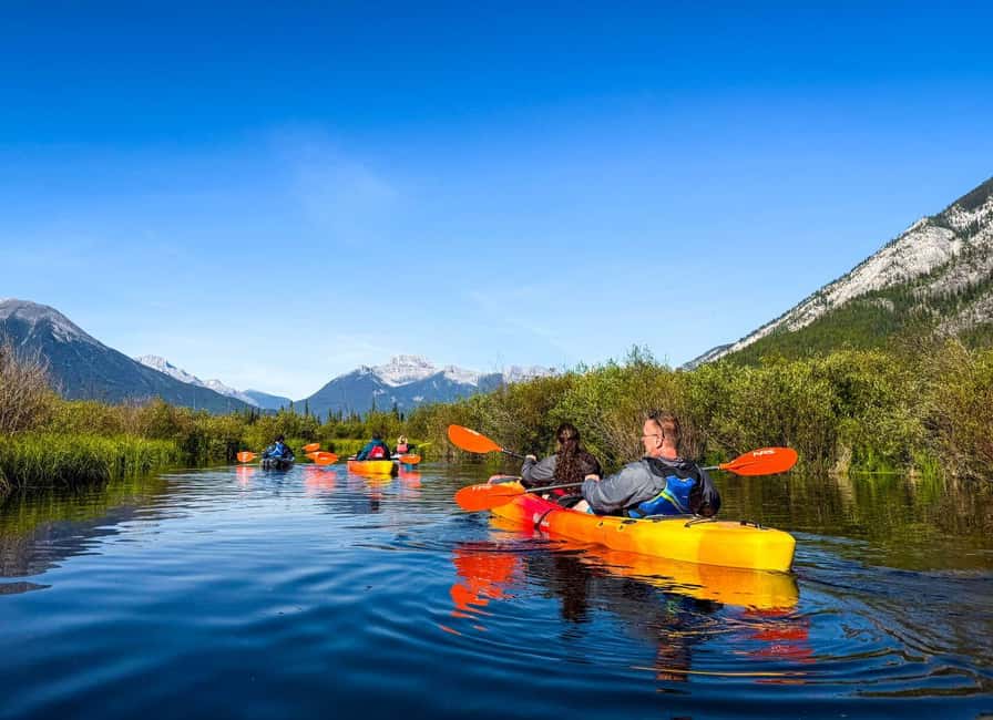 Banff National Park: Kayaking Trip - Practical booking details worth noticing