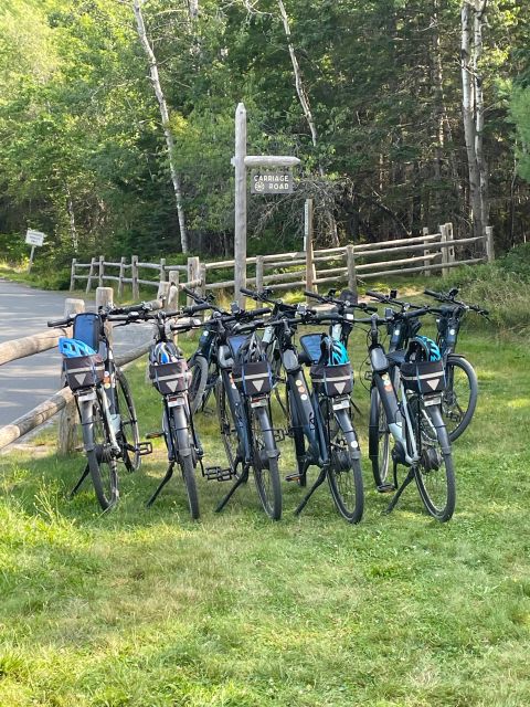 Bar Harbor: Acadia National Park Carriage Roads Ebike Tour - Jordan Pond House: the practical halfway break