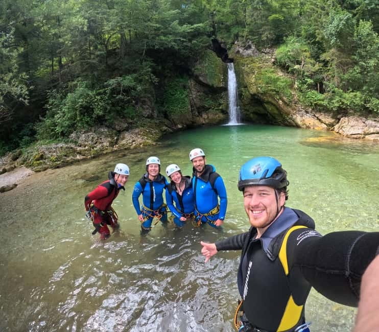 Bled: Triglav National Park Canyoning Adventure with Photos - Getting ready for Grmecica or Jereka