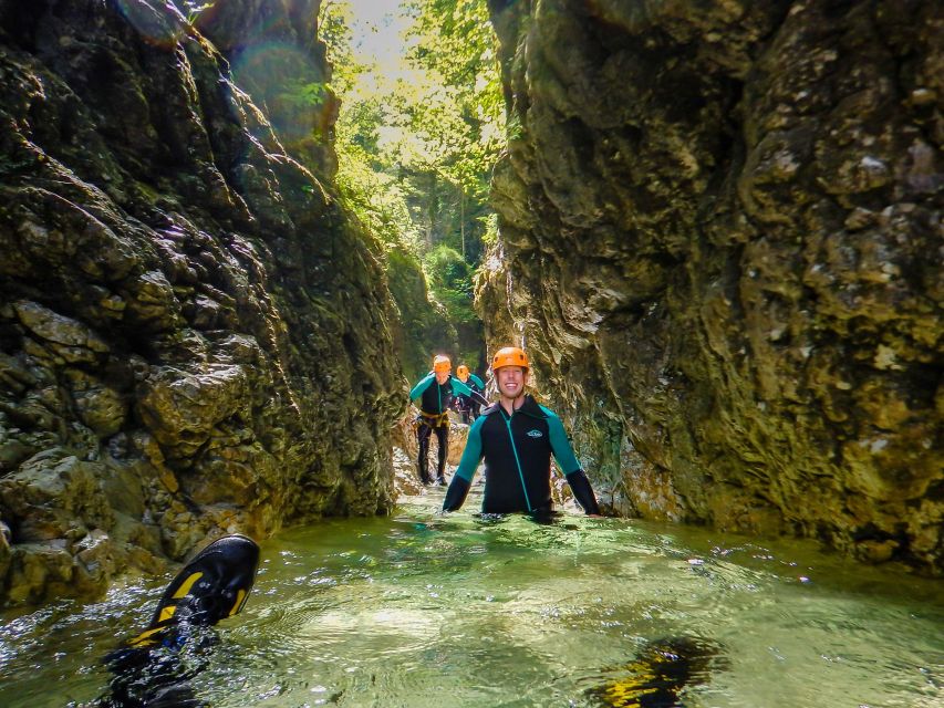 Bovec Adventure: Canyoning in Triglav National Park - The Parabola waterfall rappel