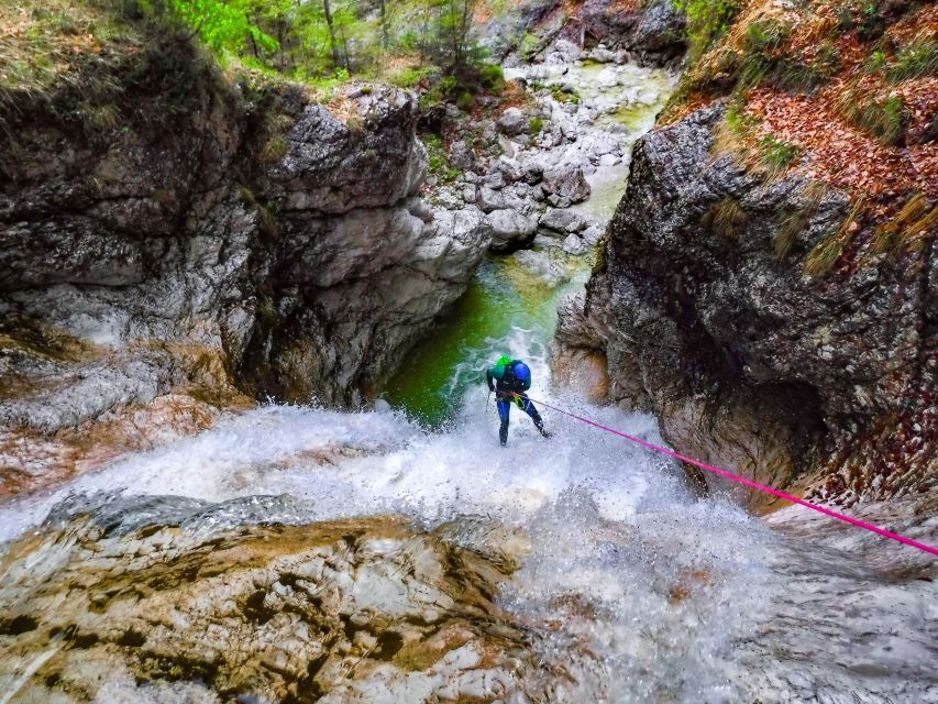 Bovec Adventure: Canyoning in Triglav National Park - Inside the canyon: 2.5 hours of moving water
