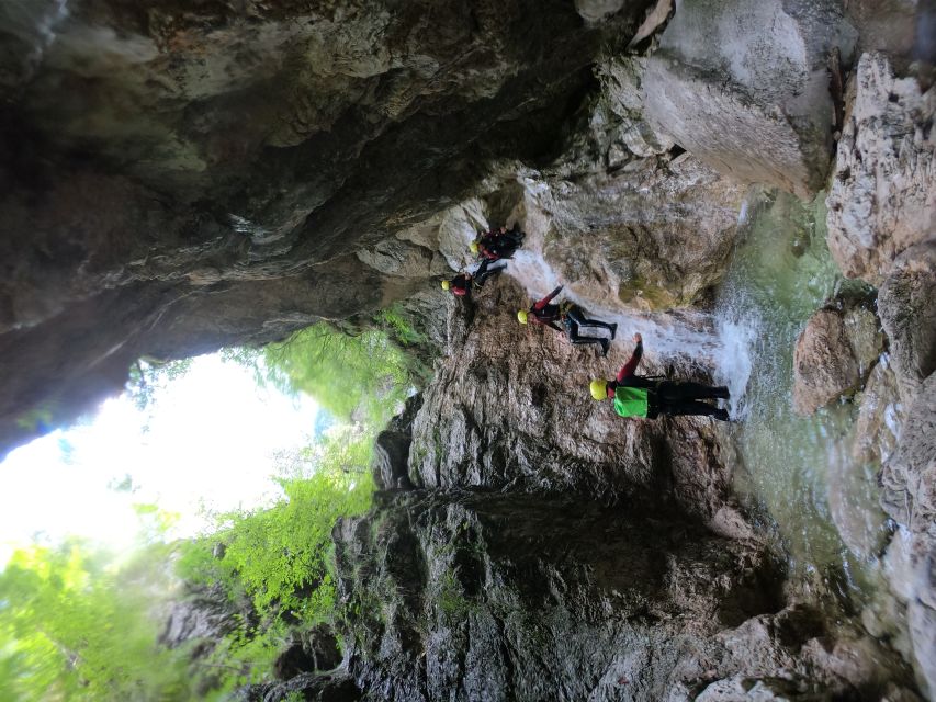 Bovec: Canyoning in Triglav National Park Tour + Photos - Rappelling beside and over the waterfalls