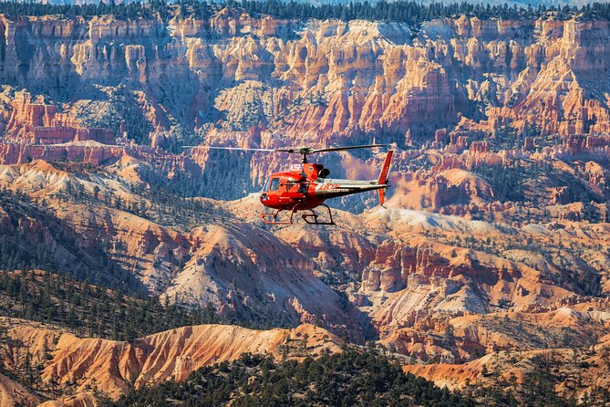 Bryce Canyon National Park: 15 Minute Helicopter Tour - Looking Down On Boat Mesa And Sinking Ship