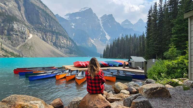 Calgary: 2-Day Banff National Park Highlights Summer Tour - Peyto Lake delivers the final big view