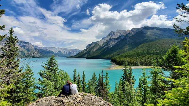 Calgary: 2-Day Banff National Park Highlights Summer Tour - Johnston Canyon keeps the walking easy