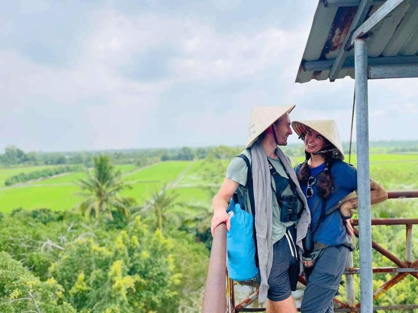 Can Tho: Explore Lung Ngoc Hoang Nature Reserve from Can Tho - Looking Up from the Bird Observatory