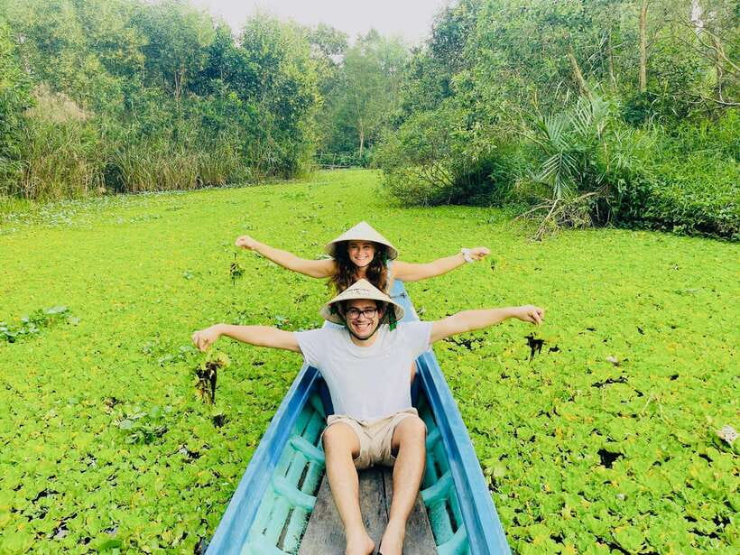 Can Tho: Explore Lung Ngoc Hoang Nature Reserve from Can Tho - Seeing Bamboo Baskets Made by Hand