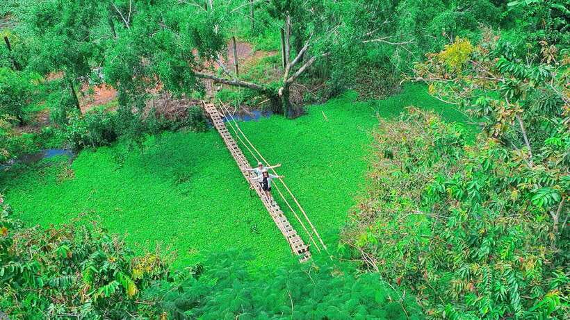 Can Tho: Floating Market & Lung Ngoc Hoang Nature Reserve - Bamboo baskets and a village workshop
