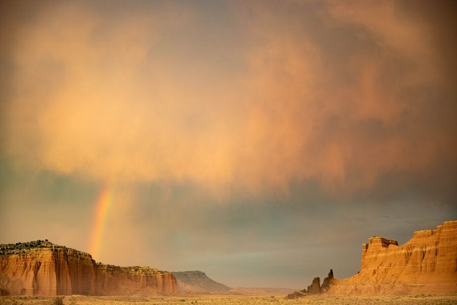 Capitol Reef National Park: Cathedral Valley Day Trip - High views at Upper South Desert Overlook