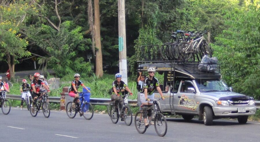 Chiang Mai: Doi Suthep National Park Leisure Hiking & Biking - Montha Than Waterfall starts the active portion