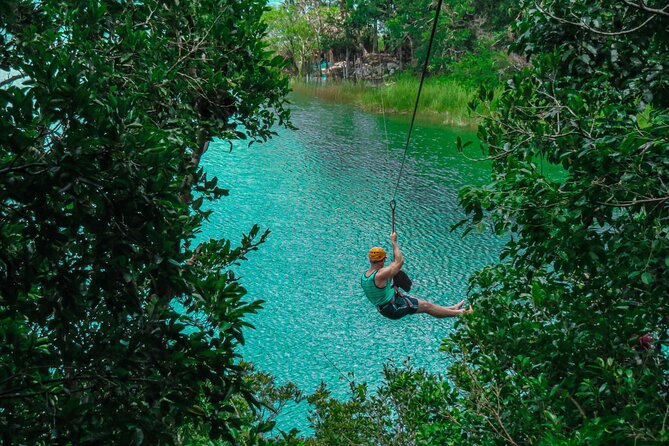 Coba Ruins, Punta Laguna Nature Reserve, Cenote and Mayan family - Canoeing and ziplining over the lagoon