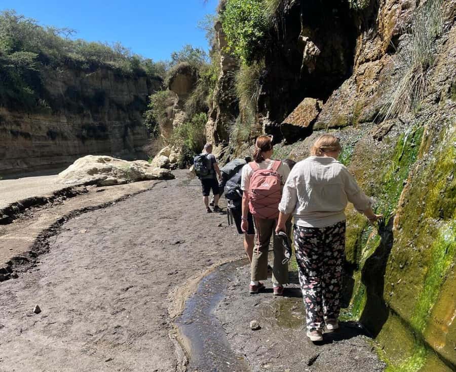 Daily Hell's gate National Park Ebike Cycling - A short stop at the Maasai market