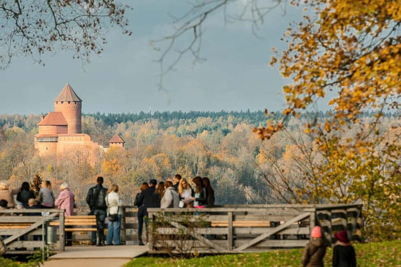Day Trip To Gauja National Park: Animals, and Castles - Ligatne’s old paper-mill village