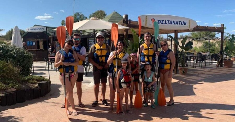 Ebro Delta National Park: Scenic Drive and Kayaking Tour - Riumar Beach and the mouth of the Ebro