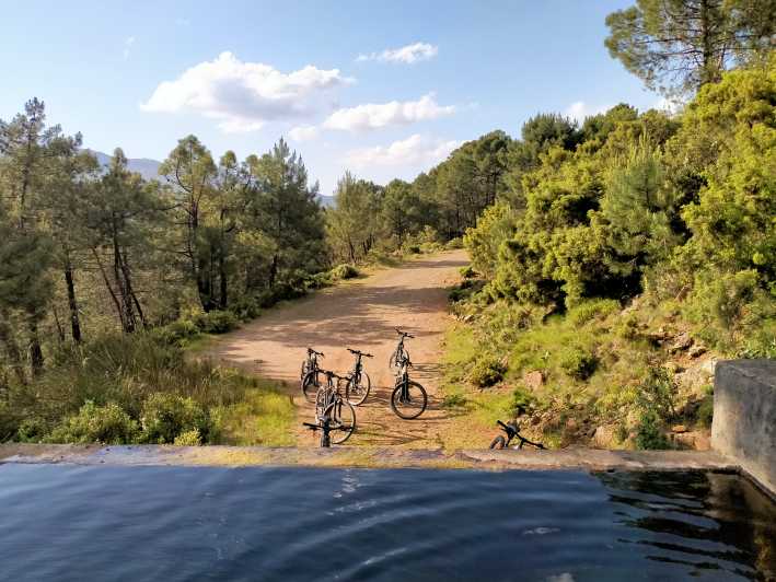 Electric mountain bike in Sierra de las Nieves national park - Starting in Tolox, the quiet heart of the park