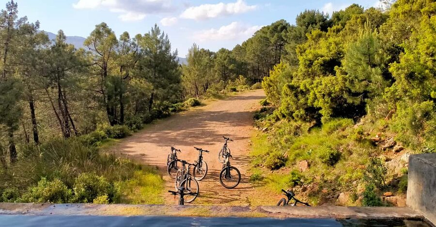 Electric mountain bike in Sierra de las Nieves national park - What the $88 price includes