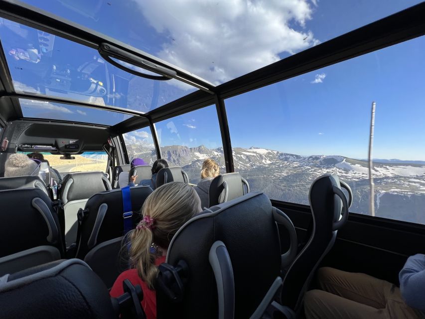 Estes Park: Rocky Mountain National Park Glass-Top Bus Tour - Climbing Old Fall River Road