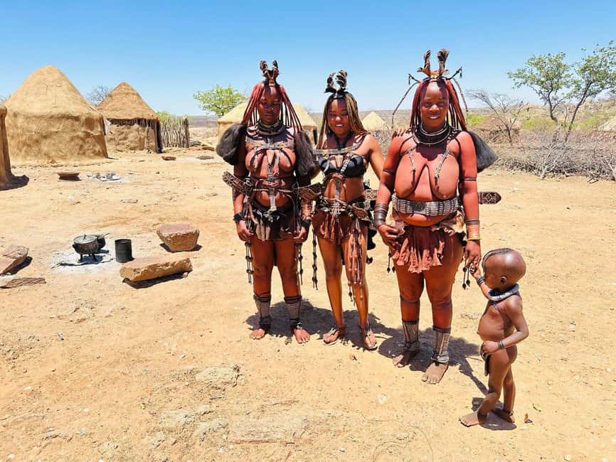 Etosha National Park: Himba Village Cultural Tour - Walking through ovahimba homes and courtyards