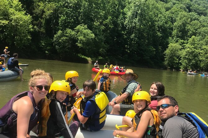 Family Rafting in the New River Gorge National Park - The Upper New River: gentle water with real scenery