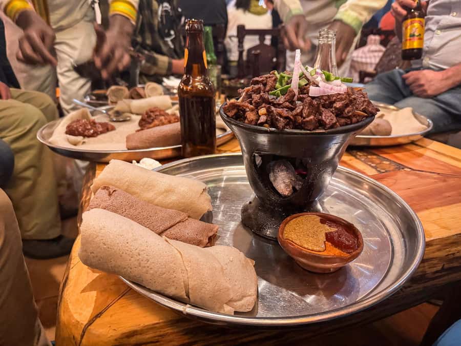From Addis Ababa: 2-Day Awash National Park and Crater - Lunch in Awash and the final road to Doho