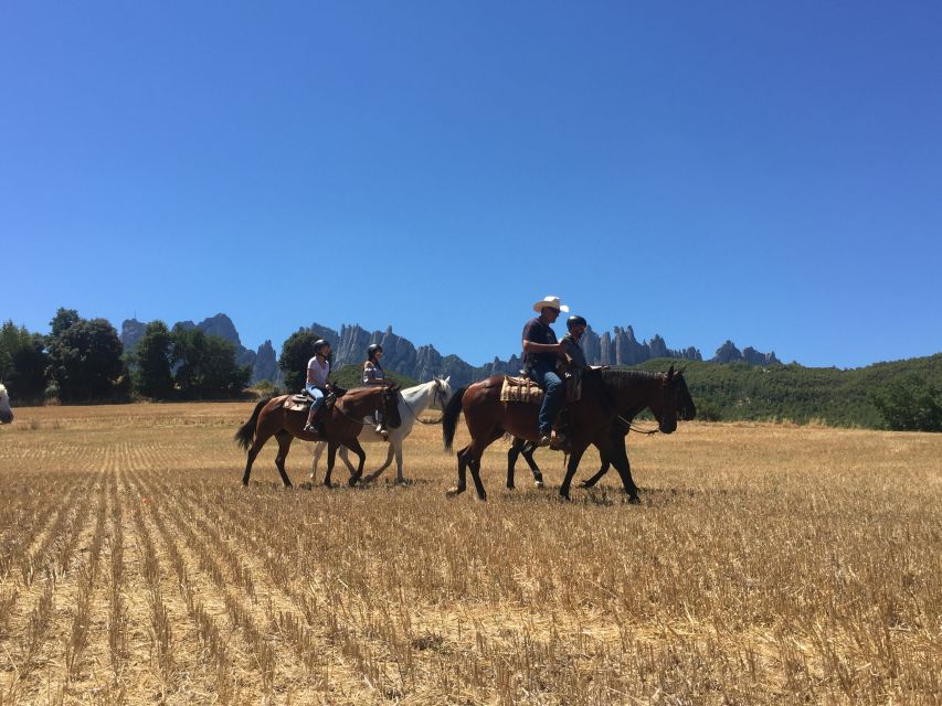 From Barcelona: Horseback Tour in Montserrat National Park - The 50-minute drive from Barcelona