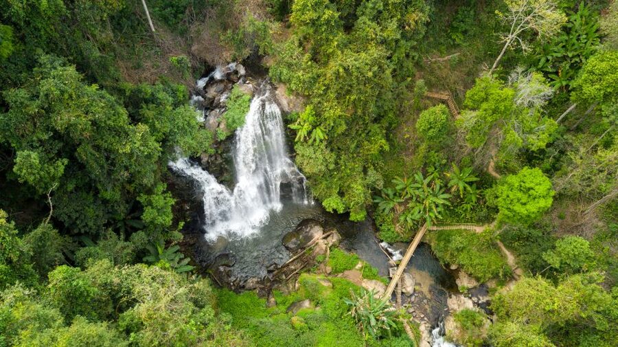 From Chiang Mai: Doi Inthanon National Park Hiking Tour - The summit of Doi Inthanon at 2,565 meters
